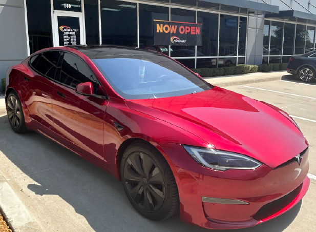 Red our work Turbo tint